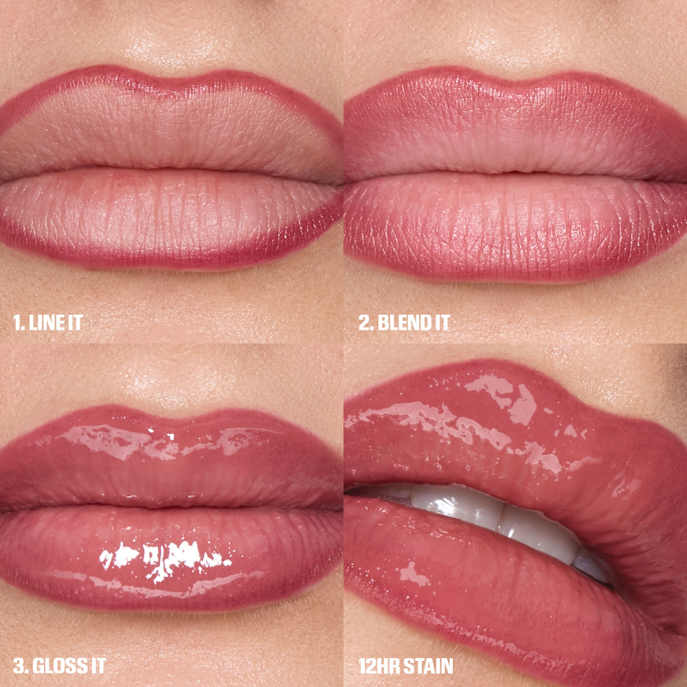 MAKE OUT SESH LIP KIT - ROSY NUDES (SET PARA LABIOS)
